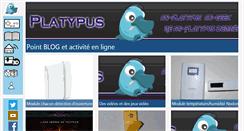 Desktop Screenshot of platypus-geek.com