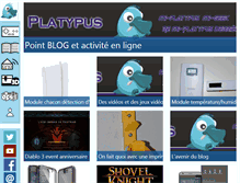 Tablet Screenshot of platypus-geek.com